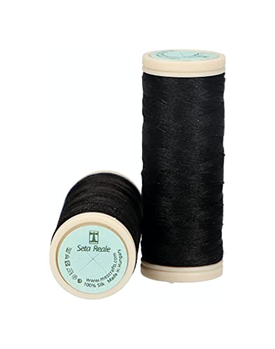 Hilo de seda Coats & Clark Seta Reale Negro