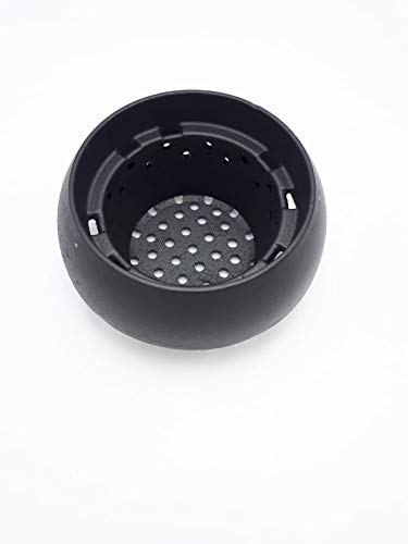 Brasero Palazzetti 895705930 Noir Ronde Fonte 10,3 cm x 7 cm Minimaliste Bois Compatible avec Palazzetti EMI, TIZZY, MINNIE, Hotty, Giorgia, Karina Royal