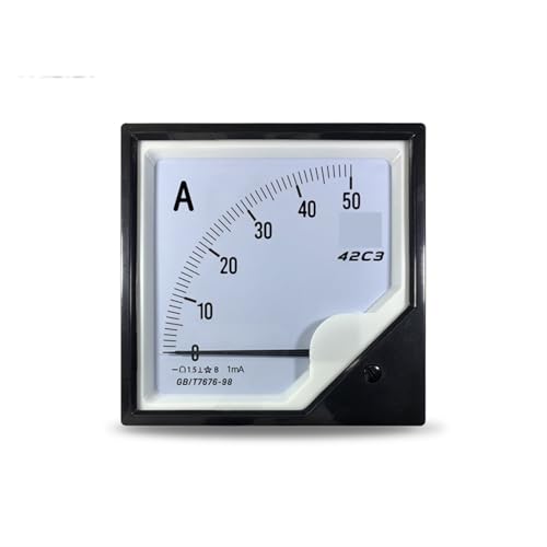 Ampèremètre 200A 1mA 42C3 résout les pannes de surcharge réseau AC DC 120mm