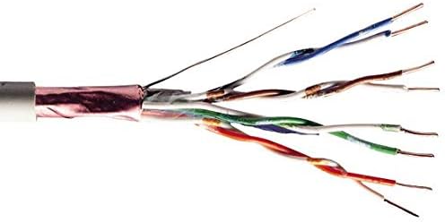PremiumCord Netzwerkkabel, LAN & Patch Kabel CAT5e, Draht FTP, schnell & robust 