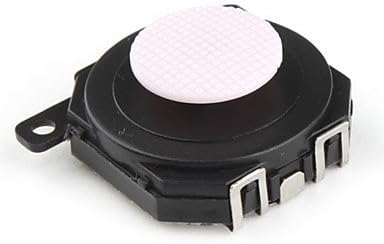 Replacement Parts Analog 3D Button Thumbstick Stick Joystick Rocker with Cap for PSP 1000 1001 Console-White image 2