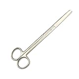 OdontoMed2011 SCISSOR BLUNT/BLUNT STRAIGHT 7.25' BANDAGE UTILITY STAINLESS STEEL ODM