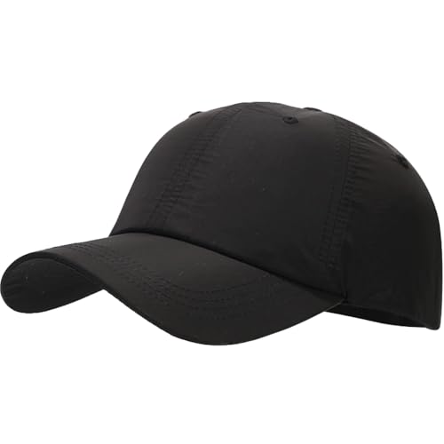 Image of Waterproof Baseball Cap Breathable UPF50+ Caps for Men Women Outdoor Sport Adjustable Rain Quick Dry Hat
