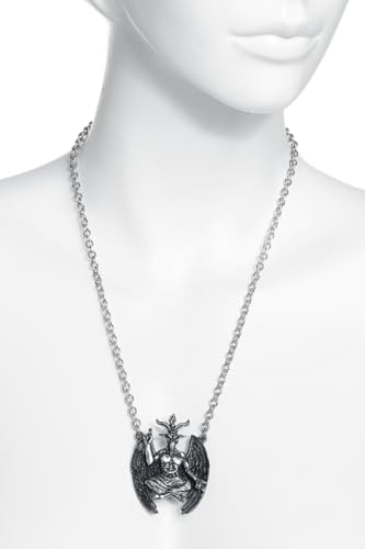 Collier Personal Baphomet Alchemy Gothic femme bicolore résistant - 4