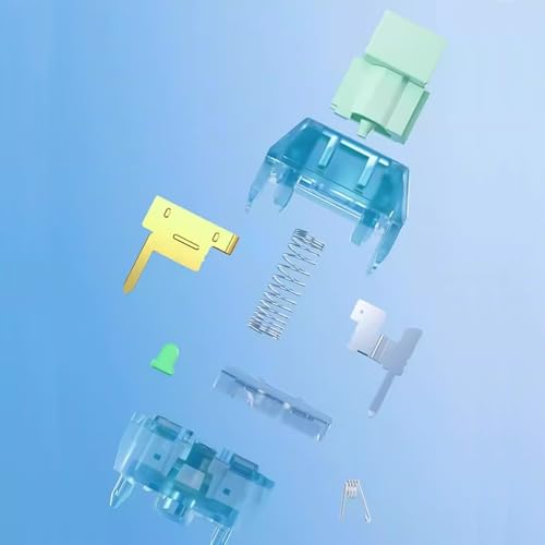 Image of Kailh Box Summer Mechanical Keyboard Switches,5-Pin 50gf Clicky /Speed Typing /Gaming /Waterproof Switches(Summer,10Pcs)