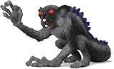 SCHLEICH ELDRADOR Creatures | Schatten Lemur 70855 | detailgetreue Monster Figur mit Rückenkristallen | hochwertige Figuren zum Sammeln & Spielen | Geschenk für Kinder ab 7 Jahren | 13 x 6 x 7 cm