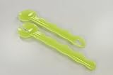assiette bébé tupperware prix Original Tupperware TUPPERWARE Junge Welle Salatbesteck limette Swingtime Salat Besteck