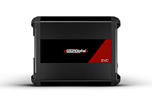 Soundigital 1600.1 EVOX2 Monoblock 2 Ohm Amplifier 1600 W RMS 16001EVOX2 (Renewed)