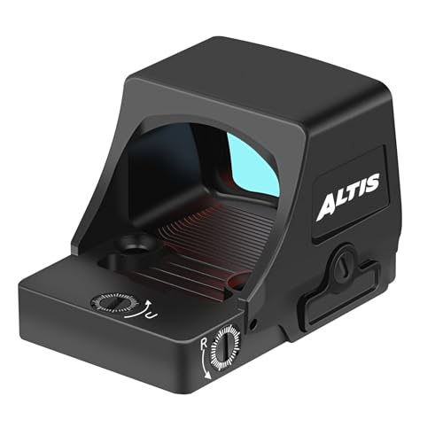 ALTIS SRR 24x16 Celownik kolimatorowy, 3 MOA Motion Awake Celownik z czerwonym punktem, Wstrząsoodporna Red Dot Sight, Wodoodporna Micro Reflex Sight,11 poziomów jasności,