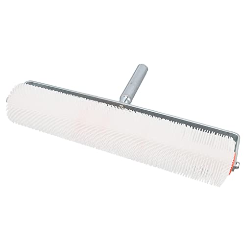 28MM Spike Roller, Self Levelling Spiked Compound Screed Floor Roller for Removing Air Bubbles in Concrete, for Smoothing Cement and Leveling Mortar Surfaces for Contractors and