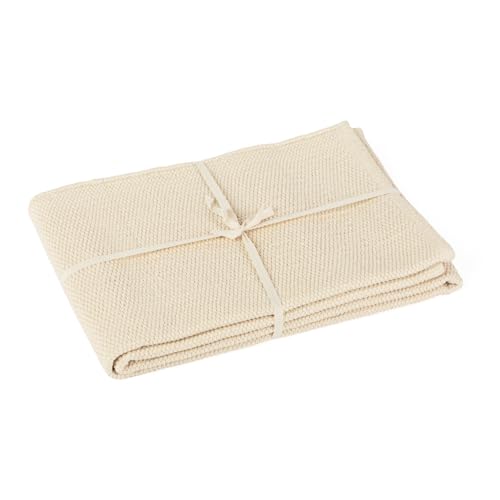 Yogamatte aus Baumwolle, natürliches Material, geeignet für Ashtanga oder Hot Yoga