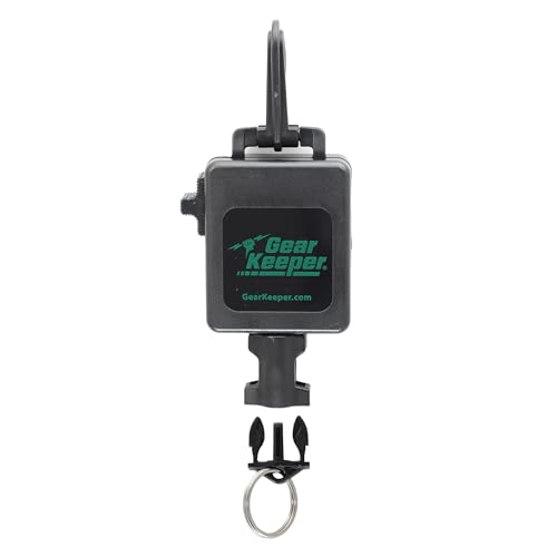 Gear Keeper Fly Fishing Net Retractor - Compatible With Most Nets - Various Mounting Options With