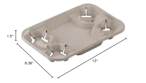 Portavasos StrongHolder 4 tazas color beige miniatura 3