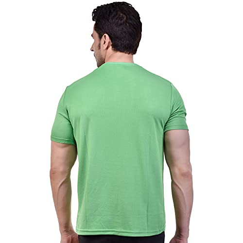 Image of Fashionbazzar4u Men's Cotton Blend Regular Fit Solid Round Neck T-Shirt