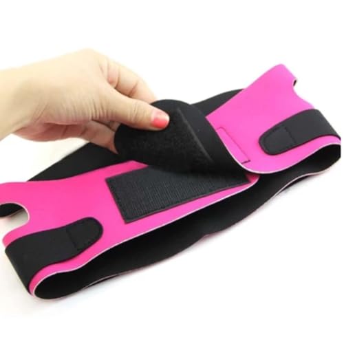 Cinta Faixa Facial para Correção de Papada e Pós-Cirurgias - Afina o Rosto - Redução de Papada, Estí