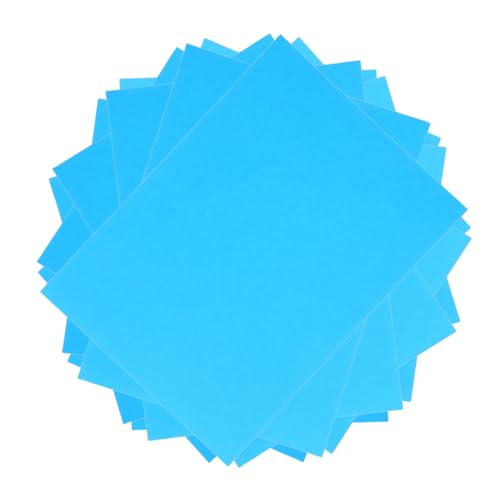 NIYANGLE 100 piezas Papel de Copia Azul para Impresora Láser Inyección Secado Rápido Colores Vivos para Manualidades y Documentos