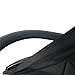 ZSQSM Baby Pushchair Bumper Bars Universal Baby Stroller Guardrail Armrest Adjustable Black