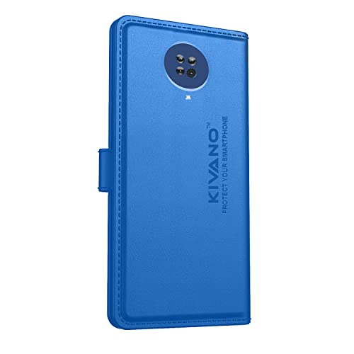 Image of KIVANO Compatible with Nokia G20 Flip Cover | Leather Finish | Inside Pockets & Inbuilt Stand | Shockproof Wallet Style Magnetic Closure Back Cover Case