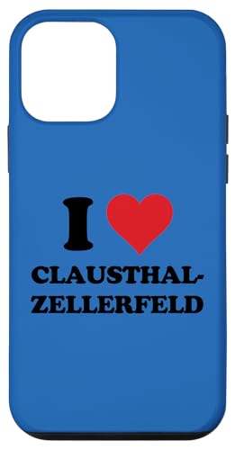 Carcasa para iPhone 12 mini I Heart Clausthal-Zellerfeld Germany Love German Souvenir It