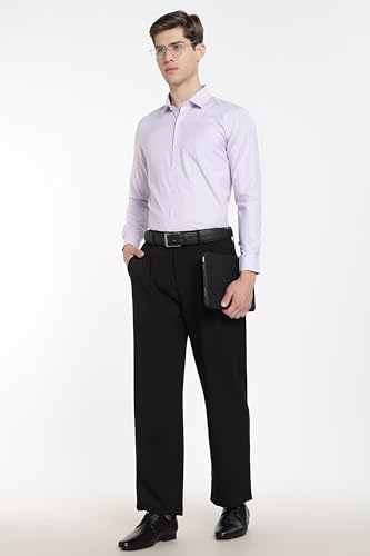 Image of Men's Solid Formal Shirt | Premium Cotton Rich Full Sleeves Shirt | Comfort Fit Office Wear Shirt with Single Chest Pocket | Stylish Casual & Formal Shirt for Men