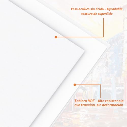 Lienzo para pintar A2 de 42x59,4 cm ideal para decorar salones 7
