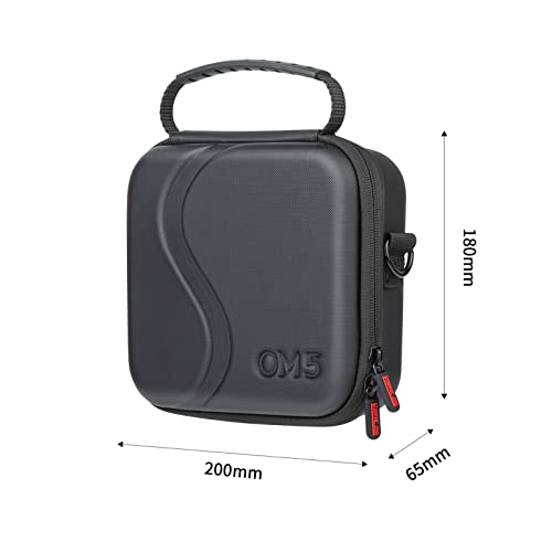 Snario Bolsa de armazenamento portátil estojo de transporte rígido com alça de transporte superior s