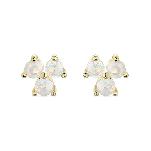 Boucles d'oreilles Itemporalité SEA-219-332-US opales aux reflets irisés uniques