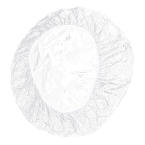 Artibetter Nappe Ronde Transparente Ajustée en Pvc 180 Cm Diamètre, Protection Anti-huile et Anti-poussière avec Bord Élastique, pour Terrasse, Jardin et...