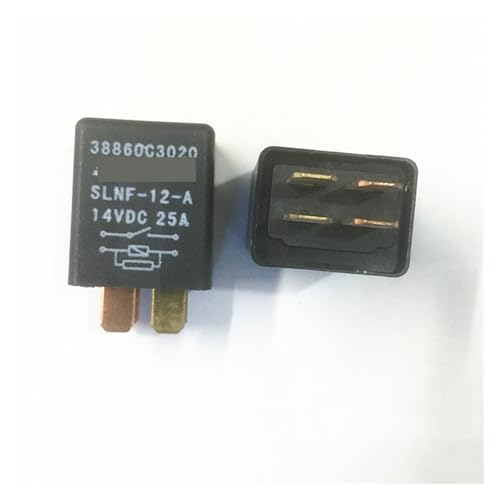 HDKYSWBUEJ 1 relé for Ventilador de Aire Acondicionado de Coche, 12 V, 4 Pines, 38860C3020, NLNF-12-A
