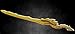 The Golden Ninja Dragon Sword | Large 28 inch Gold Foam Samurai Master Toy Floppy Sword for Costume or Halloween Fantasy