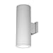 WAC Lighting DS-WD06-F27A-WT 6-Inch Double Side Tube Arch Wall Mount, 2700K, Away from Wall
