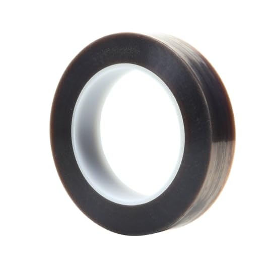 Image of 3M PTFE Film Tape 5491, Brown, 1 in x 36 yd, 6.7 mil (Pack of 2 Rolls)