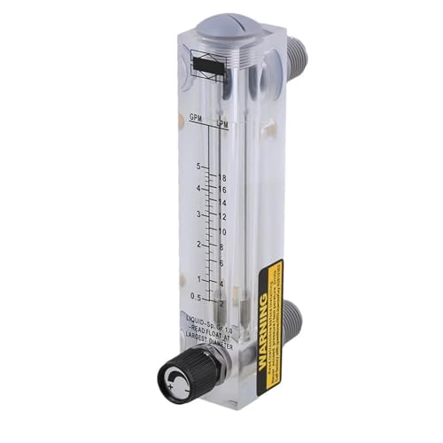 Débitmètre acrylique 0.5-5 GPM LZM-15T pour réguler le débit d'eau