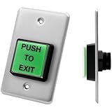 Câblage adaptable : avec contacts universels no/nc/com ; notre bouton poussoir en acier inoxydable offre une grande flexibilité du système ; incorporant plusieurs options de câblage ; permettant une intégration sans effort dans une vaste gamme de configurations de contrôle d'accès
