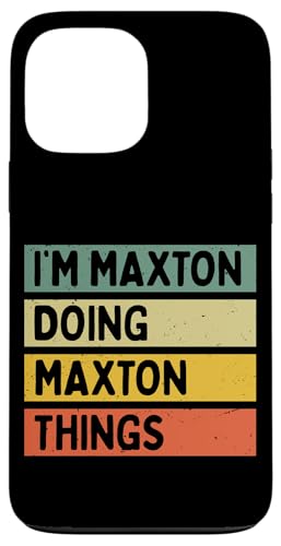 I'm Maxton Doing Maxton Things �ʔ������� �X�}�z�P�[�X iPhone 13 Pro Max �p