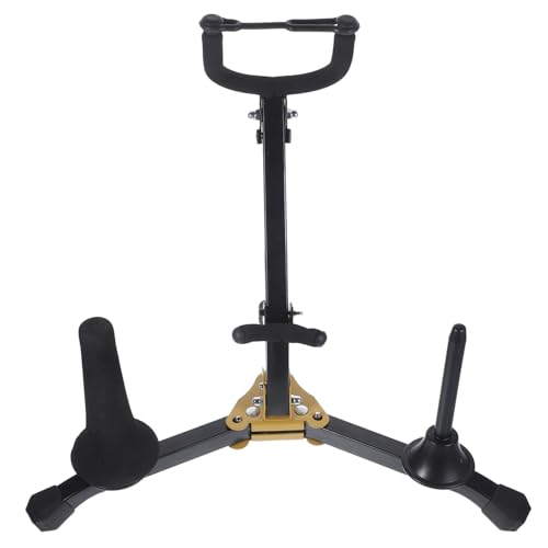 Levemolo Folding Saxophone Stand Saxophone Hanger Tenor Saxophone Rack Clarinet Flute Stand Compact Music Instrument Holder