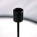 Black Metal Candlesticks Holder for Taper Candles Table Romantic Candle Holders for Wedding Birthday Holiday Dinner Home Bar Decorative