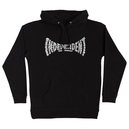 INDEPENDENT TRUCK COMPANY Pullover Hooded Sweatshirt Skull Span Skate Hoodie