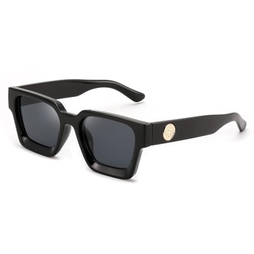 Image of FEISEDY Vintage Small Sunglasses Oval Slender Metal Frame Candy Colors B2277