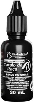 Bio Instinto Cavalo de Raça - Tônico Capilar Antiqueda Biotina 30...