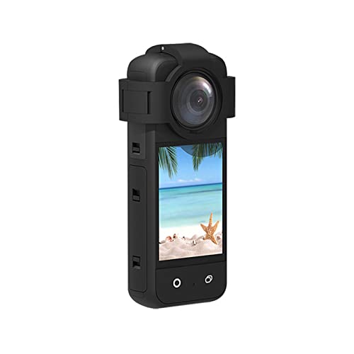 LICHIFIT Lens Protector Frame Case Lens Glass Cover Anti-Scratch Protective Lens Cap Cover for Insta360 X3 Panoramic Camera Accessories - Image 2