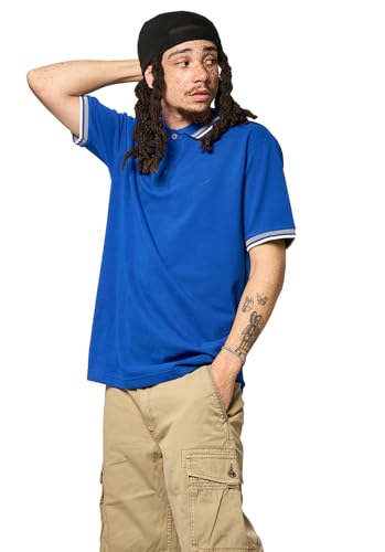 Kaporal, Polo pour Homme, Coupe Regular, Manches Courtes, Col Polo, Modèle Rayoc, Couleur Royal,...