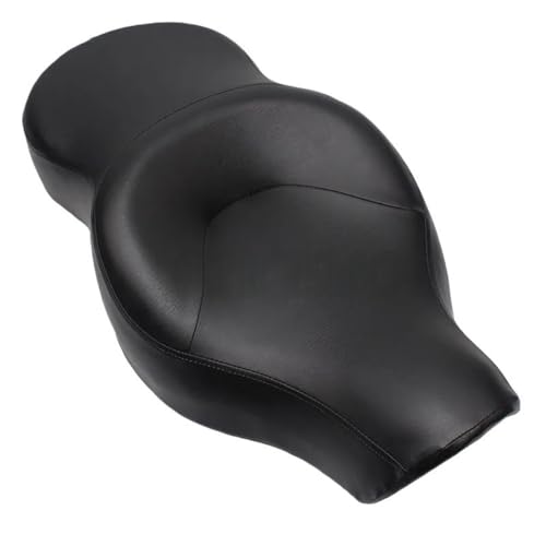 Asiento de moto negro tipo banco de viaje para rutas en Sportster 883 y 1200