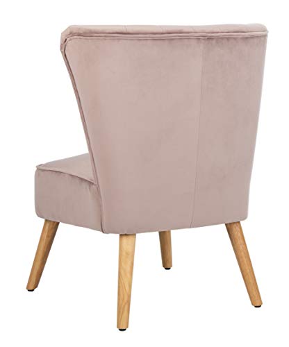 Sillón Retro Glam Terciopelo Malva miniatura 7