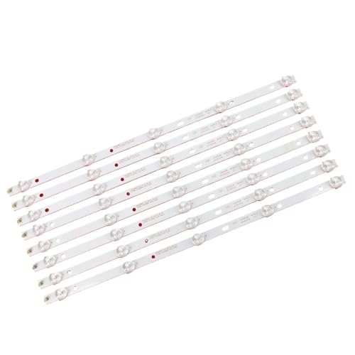 NFGAKVPZPK(売店) 8 個/セット LED バックライト ストリップ For Philips 43PFT4001/60 43PFT6100S/67 43PHT4001/60 4708-K420WD-A3213k01 と互換性あり テレビ用ライトス
