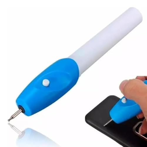 CANETA GRAVADOR DE PEÇAS ELETRICO MINI RETIFICA MARCADOR METAL OBJETOS VIDRO MADEIRA JOIAS TROFEU A