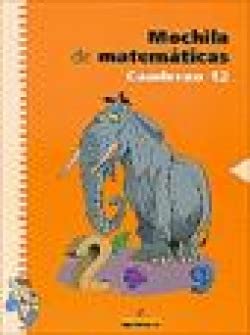 Portada de Mochila 12-4º.primaria/matematicas