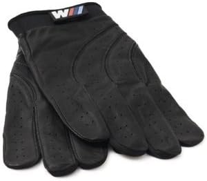BMW Leather Driving Gloves black small