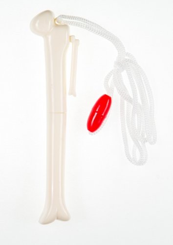 4 Femur bone pens with Black ink