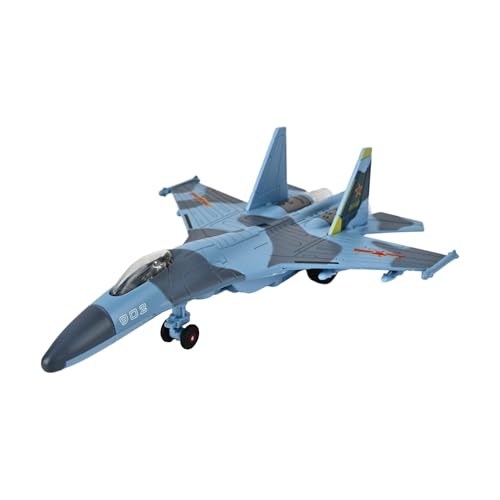 Image of Toys Uncle Diecast Aeroplane Scale Model, (1:400 Fighter Aeroplane with Light and Sound (Type 16))